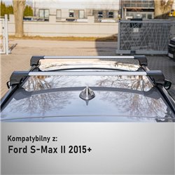 Bagażnik dachowy do Ford S-Max II 2015-2023 Elegance V2