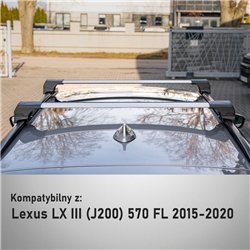 Bagażnik dachowy do Lexus LX III FL 2015-2020 | Elegance V2