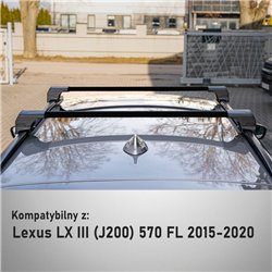 Bagażnik dachowy do Lexus LX III FL 2015-2020 | Elegance V2 A