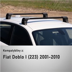 Bagażnik dachowy do Fiat Doblo I 2001-2010 | Elegance V3 Lite