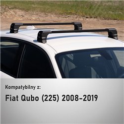 Bagażnik dachowy do Fiat Qubo I 2008-2019 | Elegance V3 Lite A