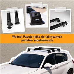 Bagażnik dachowy Volkswagen VW Multivan (T5) 2003-2015 Elegance V3 Lit