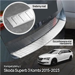 Listwa tylnego zderzaka do Skoda Superb Kombi III PRE-FL 2015-201