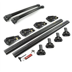 Roof rack for Suzuki Grand Vitara II (JT) 5D 2005-2015 | AIR-1 Black Alumin