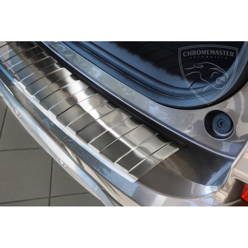 Nakładka z zagięciem na zderzak (stal szczotkowana) Honda CRV-V IV FL 2015+