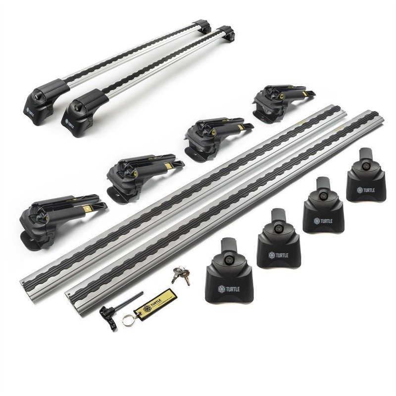 Roof rack for Jeep Grand Cherokee IV (WK2) 2010-2021 | AIR-2 Silver Aluminu