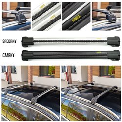 Roof rack for Jeep Compass II (MP/552 | MX) 2017- AIR-2 Silver Aluminum Pla
