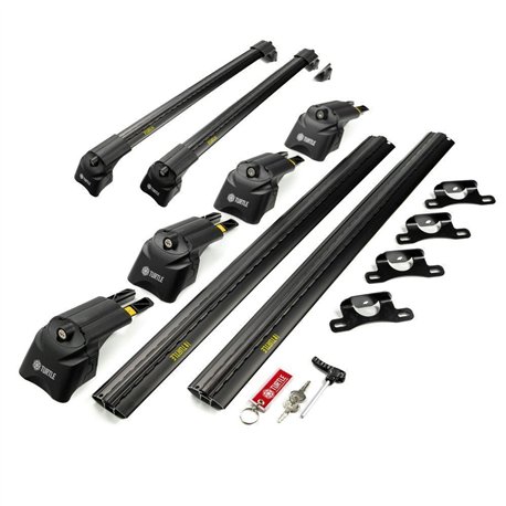 Roof rack for Cadillac Escalade IV (GMT K2XL) 2015-2020 | AIR-2 Black Alumi