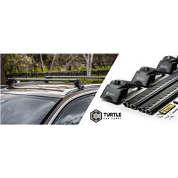 Roof rack for Vauxhall Combo E (K9) Life 2018- | AIR-2 Black Aluminum Plast