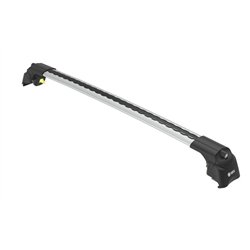 Roof rack for Peugeot Rifter I (K9) 2018- | AIR-2 Silver Aluminum Plastic