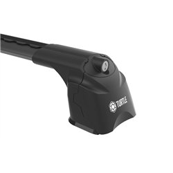 Roof rack for Opel Combo E (K9) 2018- | AIR-3 Black Aluminum Plastic