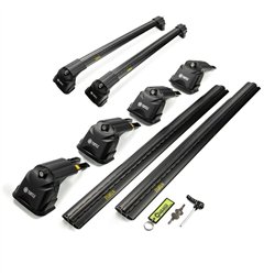 Roof rack for Toyota Proace II (MPY | V) Verso 5D 2016- AIR-3 Black Aluminu