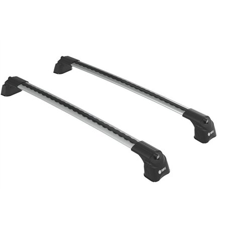 Roof rack for Jeep Grand Cherokee III (WK/WH) 2005-2010 | AIR-3 Silver Alum
