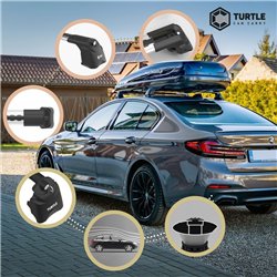 Bagażnik dachowy do Jeep Grand Cherokee III 2005-2010 | Srebr