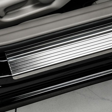 Nakładki progowe (stal + poliuretan) Ford S-Max 2015+