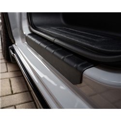 Front sill trims for Ford Tourneo Custom II (V710) 2023- | Black ABS