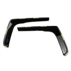 Side window deflectors for Renault Master IV (XDD/RDA) 2024- | Translucent