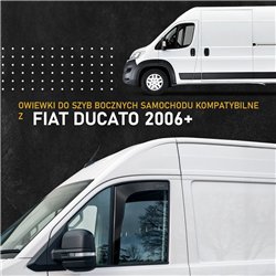 Owiewki szyb bocznych przednich do Fiat Ducato III 2006- | Półprz