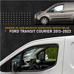 Front side window deflectors for Ford Transit Courier I (B460) 2014-2023 |