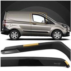 Front side window deflectors for Ford Transit Courier I (B460) 2014-2023 |