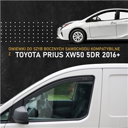 Owiewki szyb bocznych Toyota Prius Hatchback IV 2016- | Półprzezr