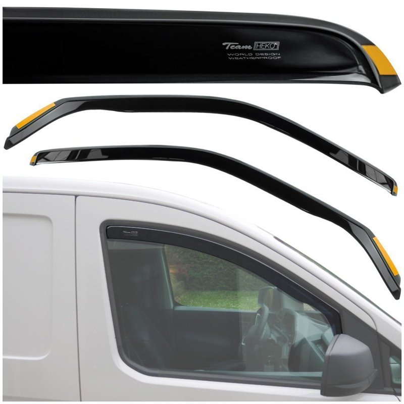 Front side window deflectors for Volkswagen VW Caravelle (T6.1) 2019-2023 |