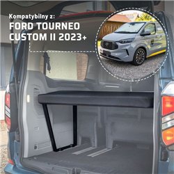 Komplet łóżko z materacem bagażnika Ford Tourneo Custom II 2023-