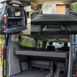 Complete bed with mattress for the boot Ford Tourneo Custom II (V710) 2023-