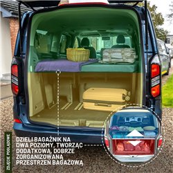 Complete bed with mattress for the boot Ford Tourneo Custom II (V710) 2023-