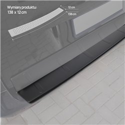 Rear bumper trim for Mercedes Vito (W447) 2014- | Black ABS plastic Matte
