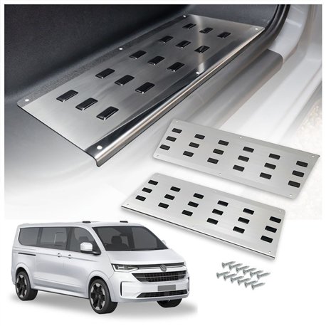 Nakładki na stopnie wewnętrzne przednie Volkswagen VW Caravelle (T7) 202