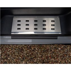 Covers for front interior steps Ford Tourneo Custom II (V710) 2023- steel