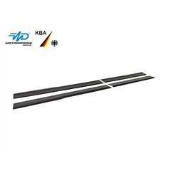 Side skirt extensions for Ford Transit Custom II V710 L2 LWB 2023- ABS