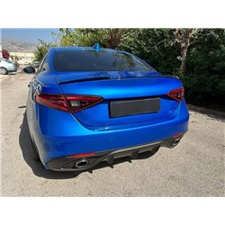 Rear bumper lip for Alfa Romeo Giulia Sedan III 952 4D 2016- Polyurethane