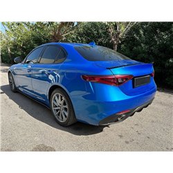 Rear bumper lip for Alfa Romeo Giulia Sedan III 952 4D 2016- Polyurethane