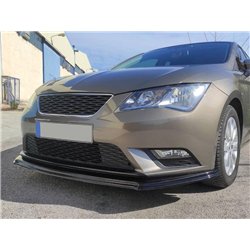 Front splitter for SEAT Leon Hatchback III 5F 5D PRE-FL 2012-2016 ABS