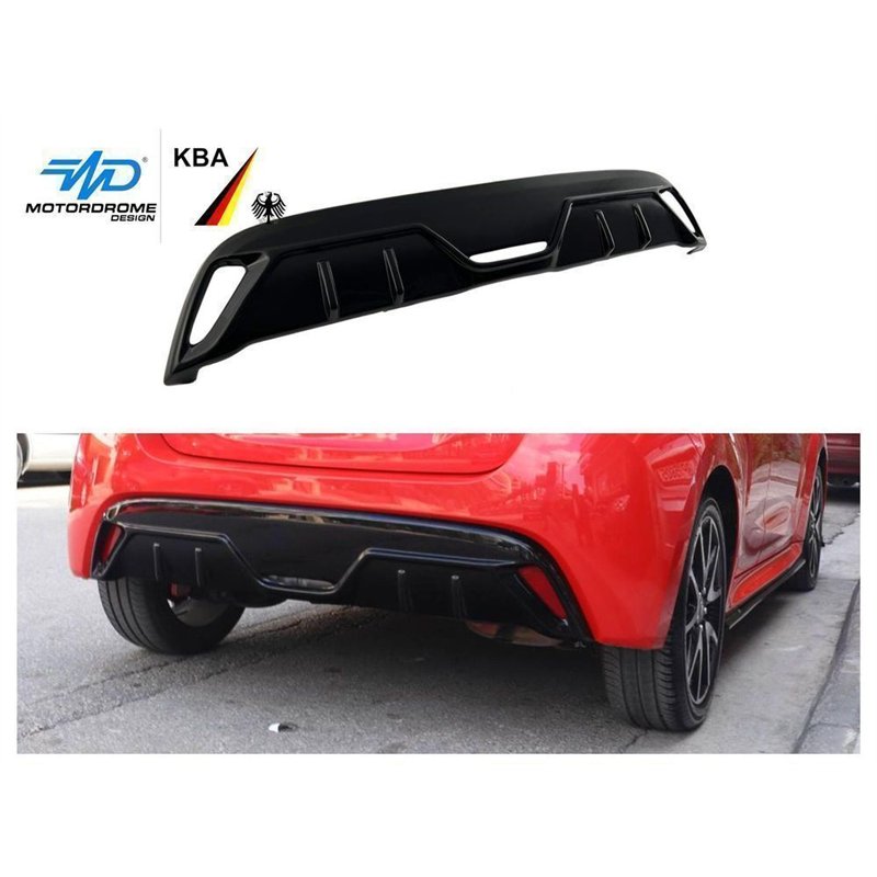 Dokładka tylnego zderzaka Toyota Yaris Hatchback IV XP210 5D 2020- ABS