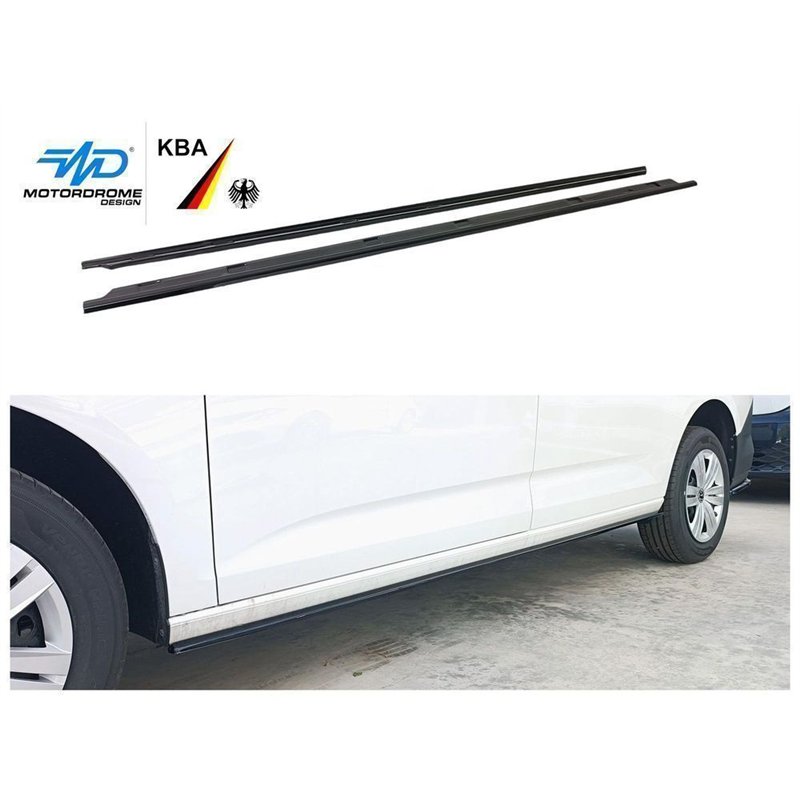 Side skirt extensions for Volkswagen VW Caddy SB SK L2 Maxi 2020- ABS