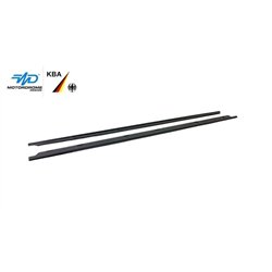 Side skirt extensions for Volkswagen VW Caddy SB SK L1 SWB 2020- Black ABS