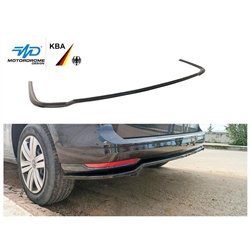 Rear bumper lip for Volkswagen VW Caddy (SB | SK) (L1 SWB) 2020- Black ABS