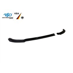 Rear bumper lip for Peugeot 208 Hatchback II (P21 | U) 5D 2019- Black ABS