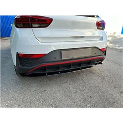Rear bumper lip for Hyundai i30 Hatchback III PDE N-Line 5D FL 2020- ABS