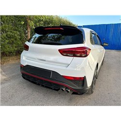 Rear bumper lip for Hyundai i30 Hatchback III PDE N-Line 5D FL 2020- ABS