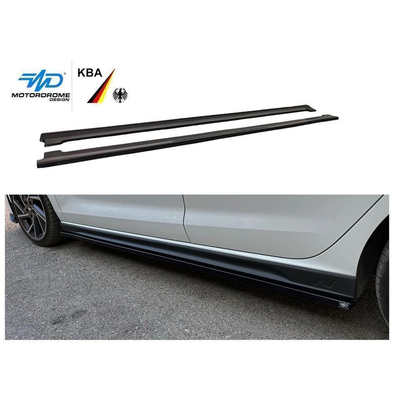 Side skirt extensions for Hyundai i30 Fastback Liftback III PDE N 2019-2024
