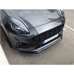 Front splitter for Ford Puma II (J2K) ST-Line 2020- | Black ABS