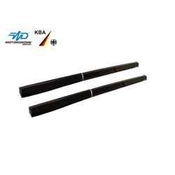 Side skirt extensions for Ford Puma II (J2K) ST-Line 2020- | Black ABS
