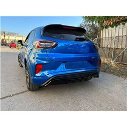 Rear bumper lip for Ford Puma II (J2K) ST-Line 2020- | Black ABS