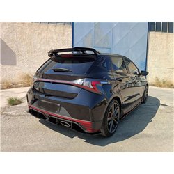 Rear bumper lip for Hyundai i20 Hatchback III BC3/BI3 N 5D 2021-2024 ABS
