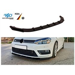 Front splitter for Volkswagen VW Golf Hatchback VII AU R 5D 2013-2019 ABS