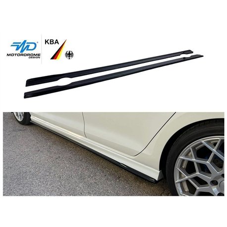 Side skirt extensions for Volkswagen VW Golf Hatchback VII AU R 5D 2013-201